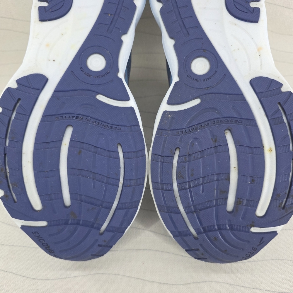 Brooks Womens Glycerin 20 Blue Running Sneakers Shoes 1203691B478 Sz 10.5 B - Picture 11 of 13